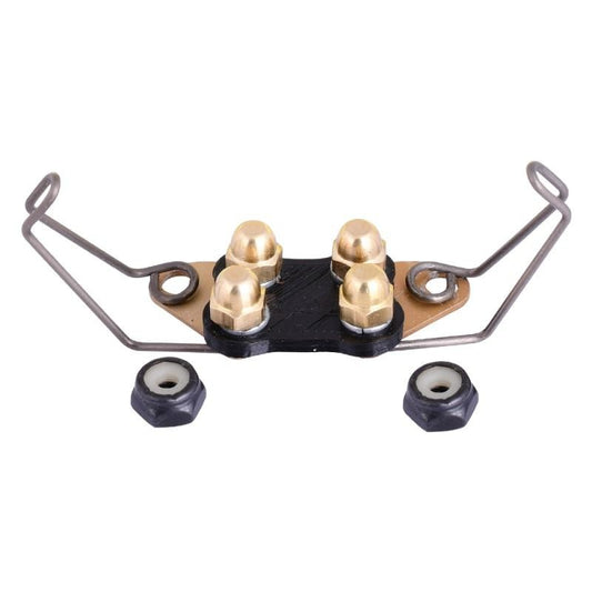 CPAD-011 Winged Ultra Comfort Pad Short Points for Long Hair (Titanium wings)